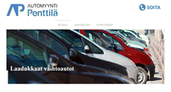 Desktop Screenshot of penttilanauto.fi